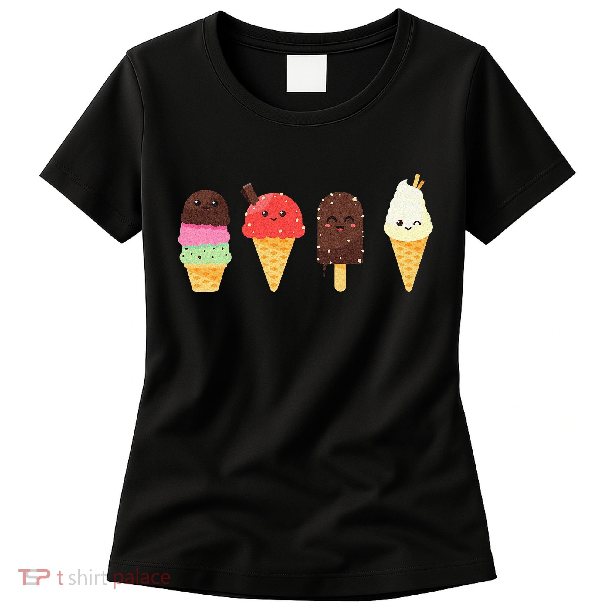 Ice Cream Lovers For Summer Women's T-Shirt
