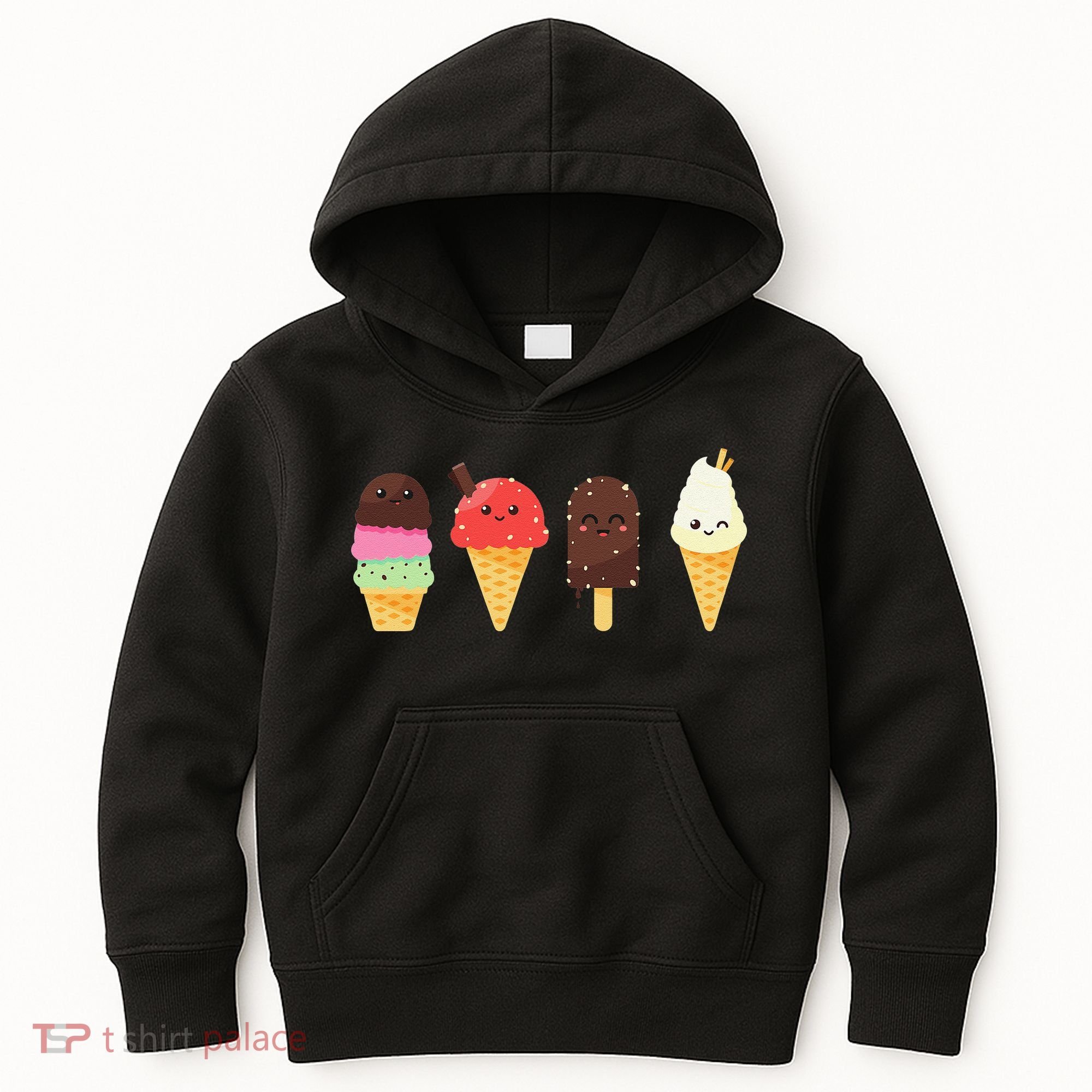 Ice Cream Lovers For Summer Kids Hoodie