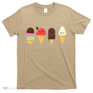 Ice Cream Lovers For Summer T-Shirt