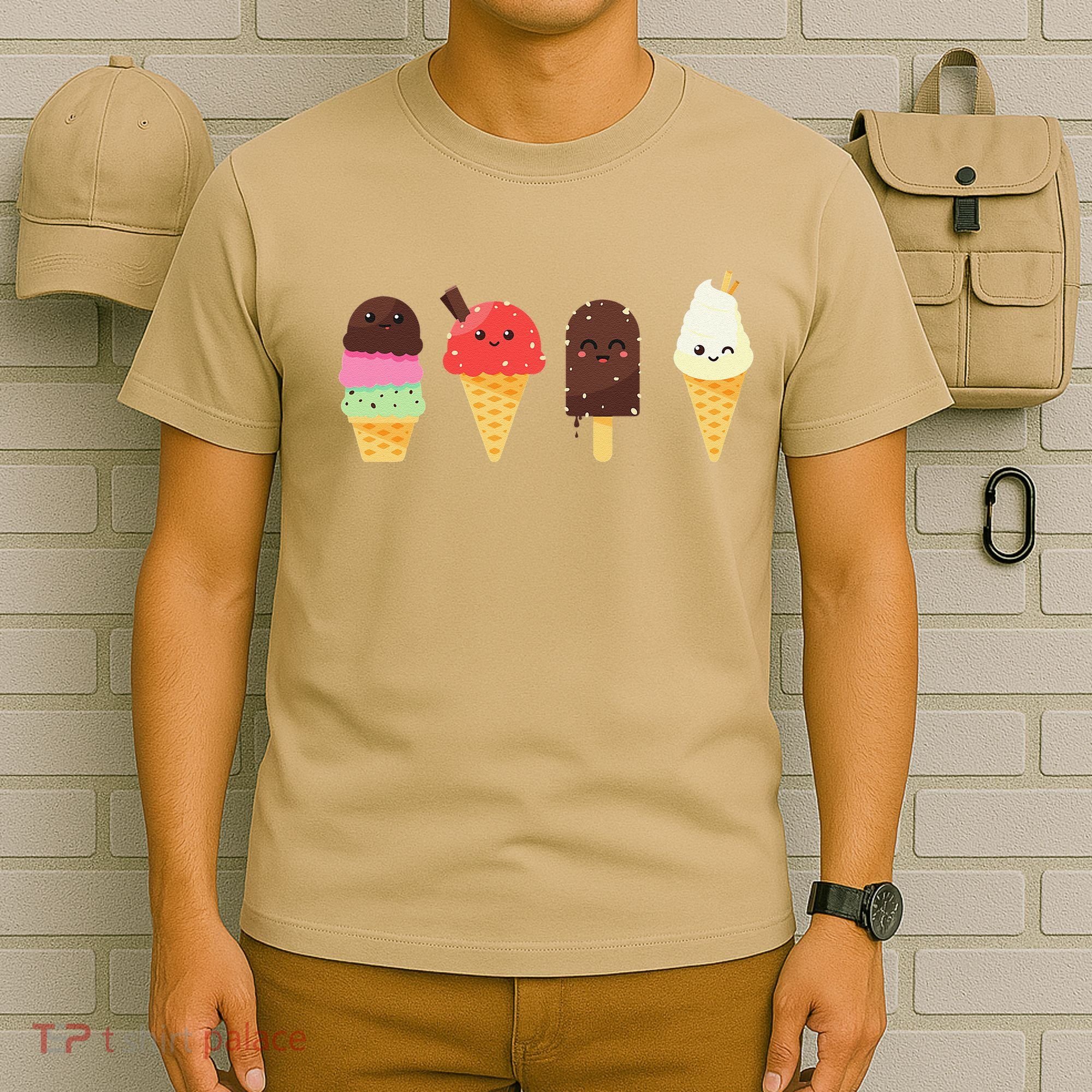 Ice Cream Lovers For Summer T-Shirt