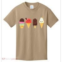 Ice Cream Lovers For Summer Kids T-Shirt thumb 0