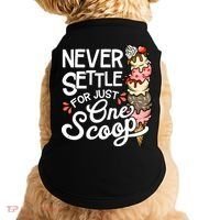 Ice Cream Lover Funny Dessert Lover Ice Cream Doggie Tank thumb 0