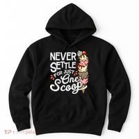 Ice Cream Lover Funny Dessert Lover Ice Cream Hoodie thumb 0