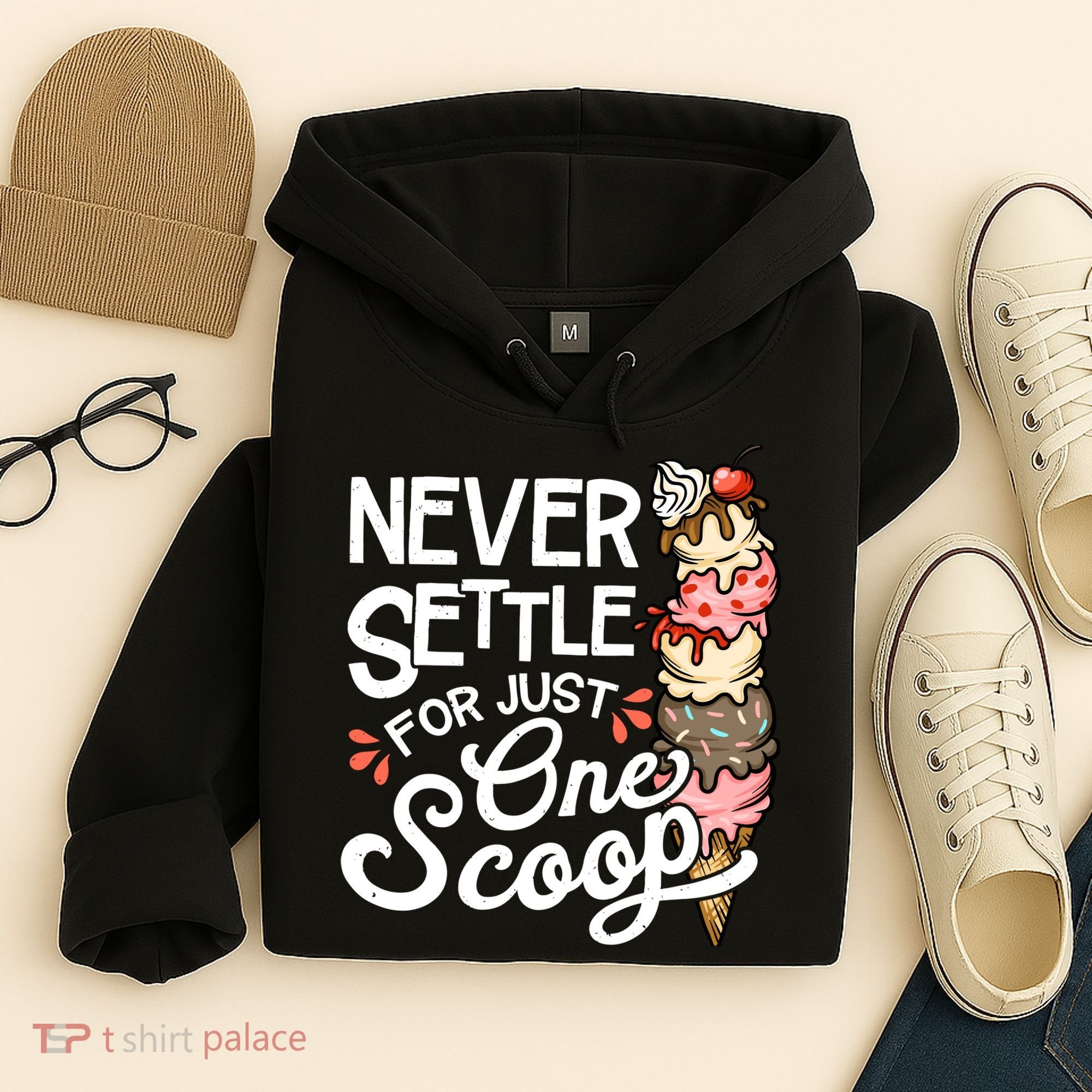 Ice Cream Lover Funny Dessert Lover Ice Cream Hoodie