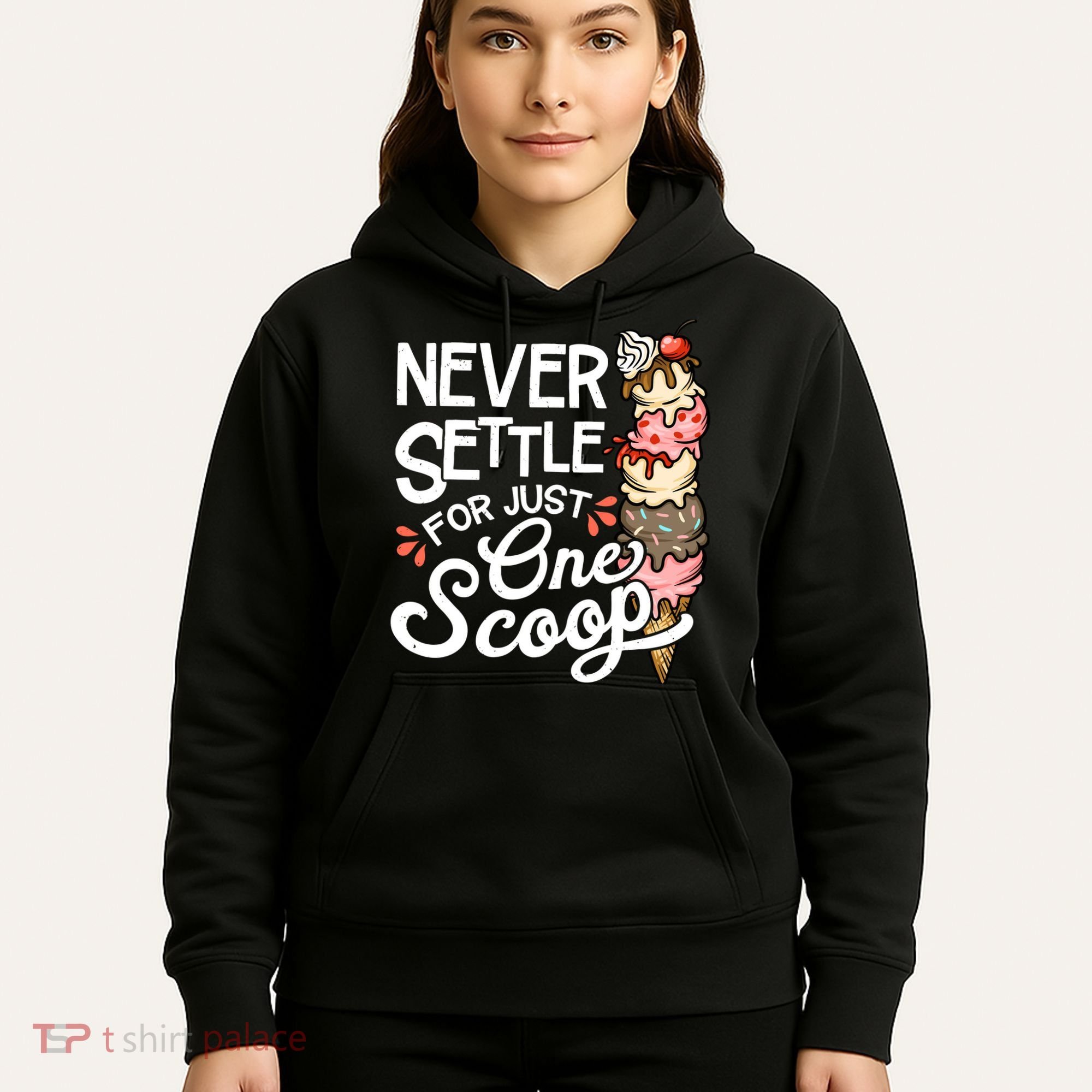 Ice Cream Lover Funny Dessert Lover Ice Cream Hoodie