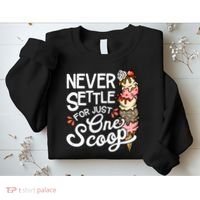 Ice Cream Lover Funny Dessert Lover Ice Cream Sweatshirt thumb 2
