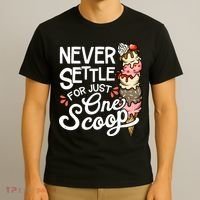 Ice Cream Lover Funny Dessert Lover Ice Cream T-Shirt thumb 3