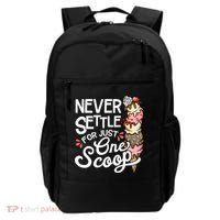 Ice Cream Lover Funny Dessert Lover Ice Cream Backpack thumb 0