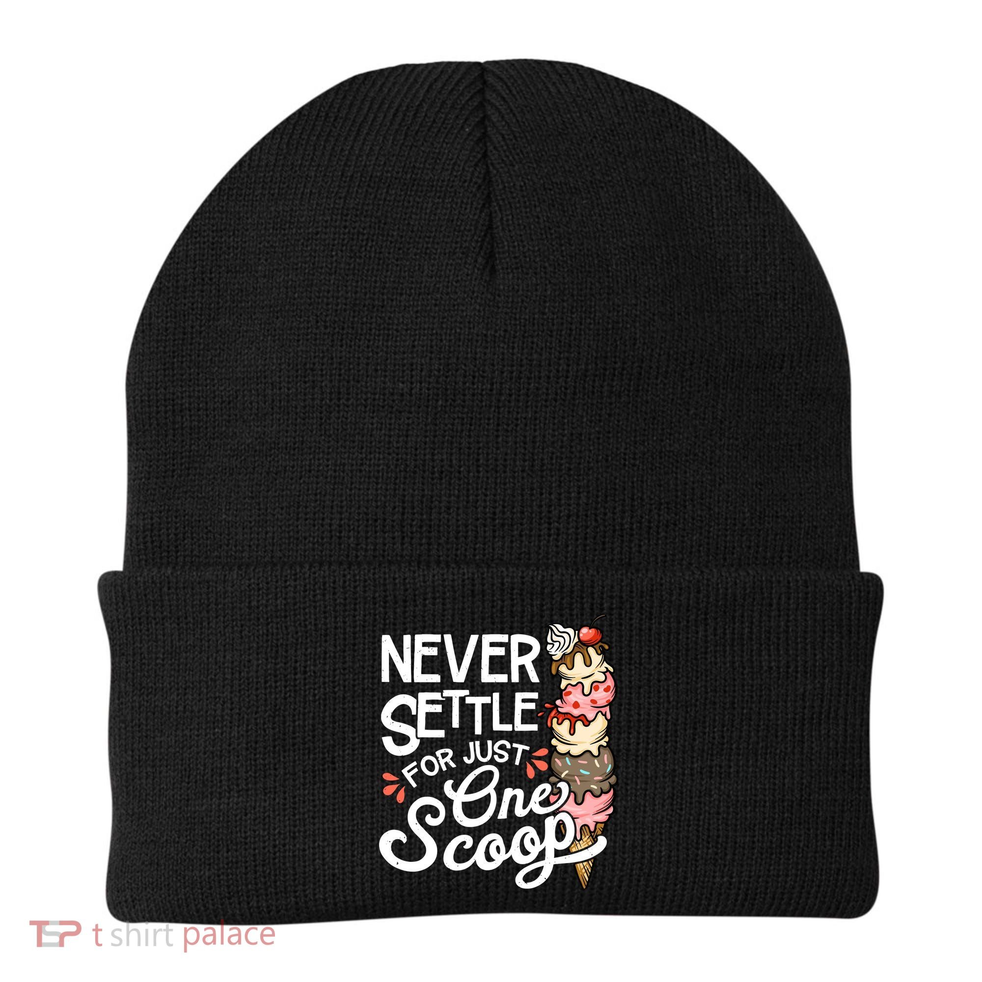 Ice Cream Lover Funny Dessert Lover Ice Cream Beanie