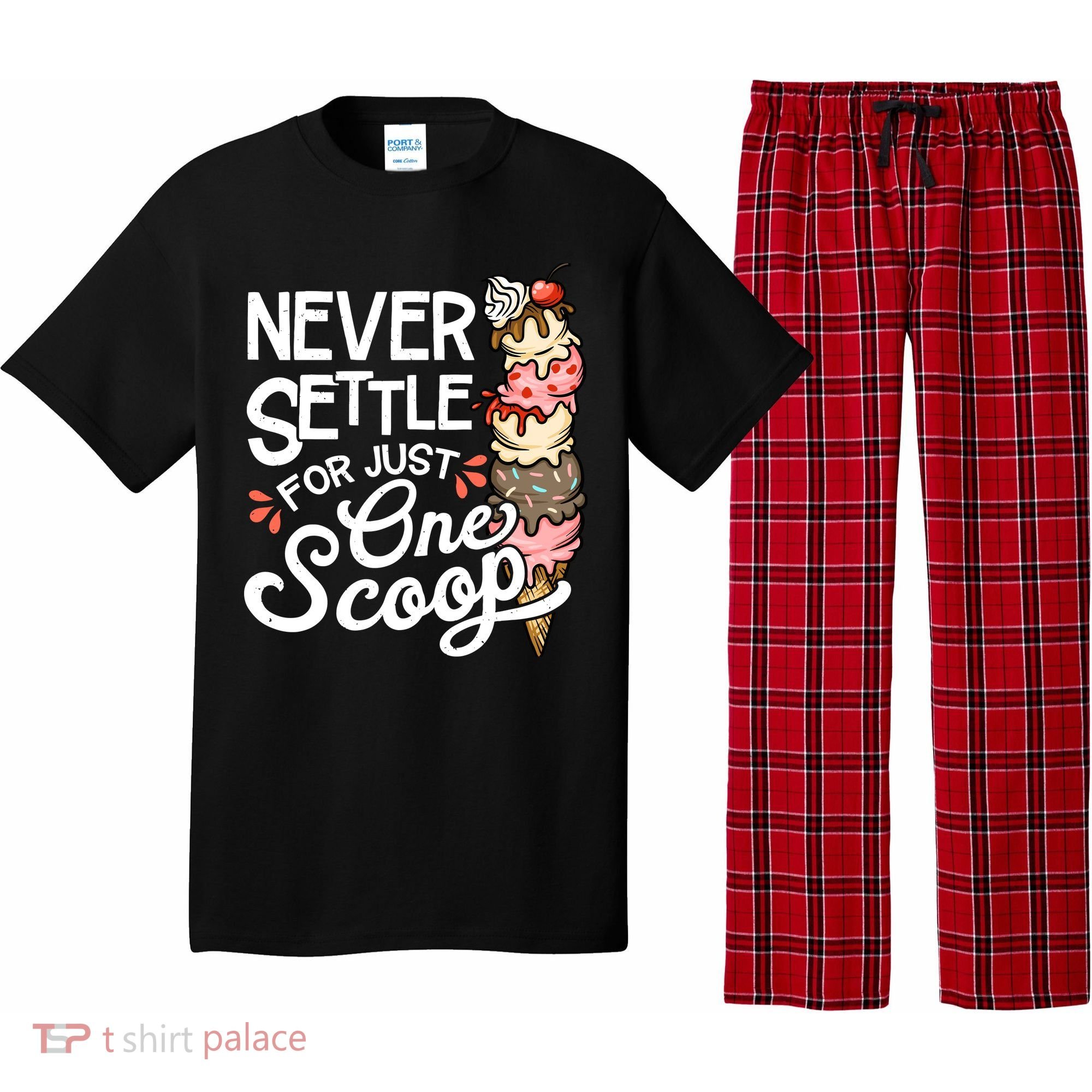 Ice Cream Lover Funny Dessert Lover Ice Cream Pajama Set