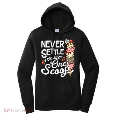 Ice Cream Lover Funny Dessert Lover Ice Cream Women's Hoodie