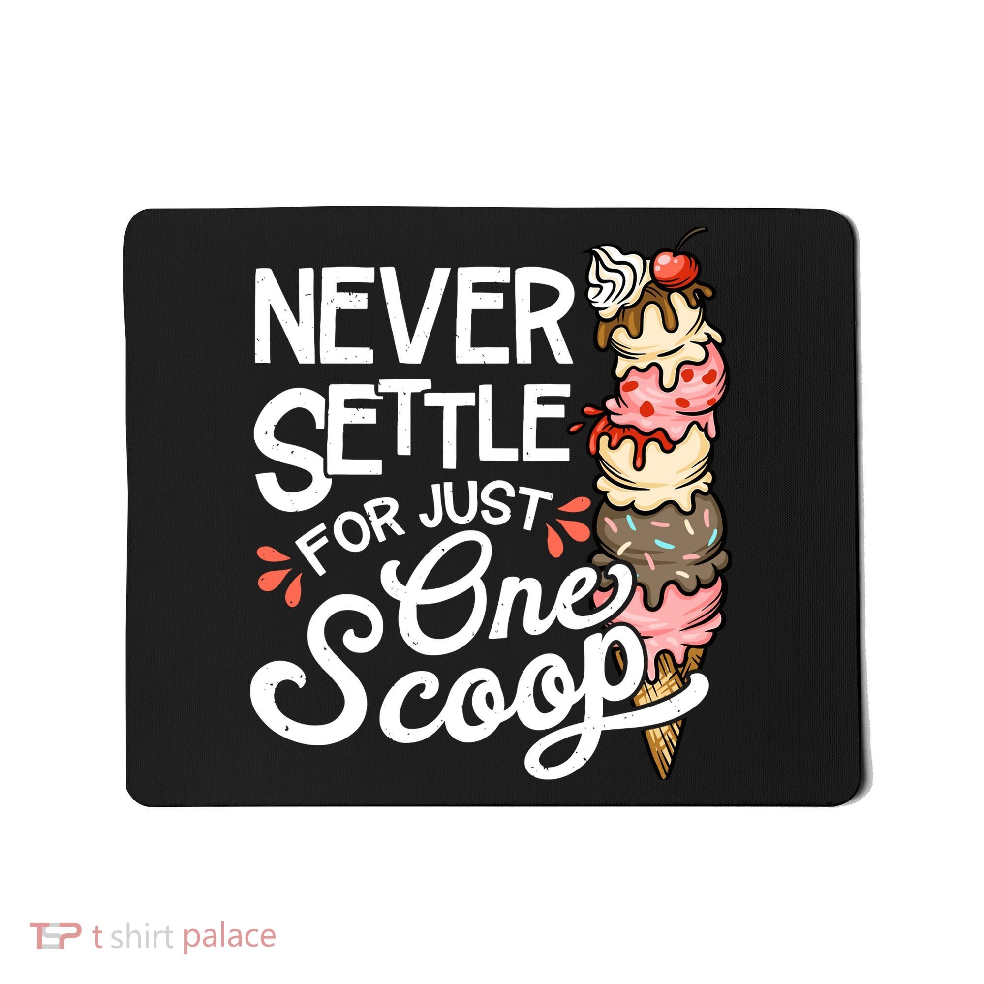 Ice Cream Lover Funny Dessert Lover Ice Cream Mousepad