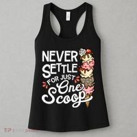 Ice Cream Lover Funny Dessert Lover Ice Cream Women's Tank Top thumb 3