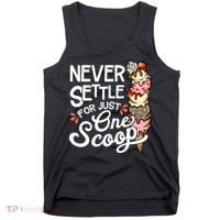 Ice Cream Lover Funny Dessert Lover Ice Cream Tank Top thumb 0