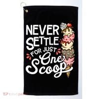 Ice Cream Lover Funny Dessert Lover Ice Cream Golf Towel thumb 0