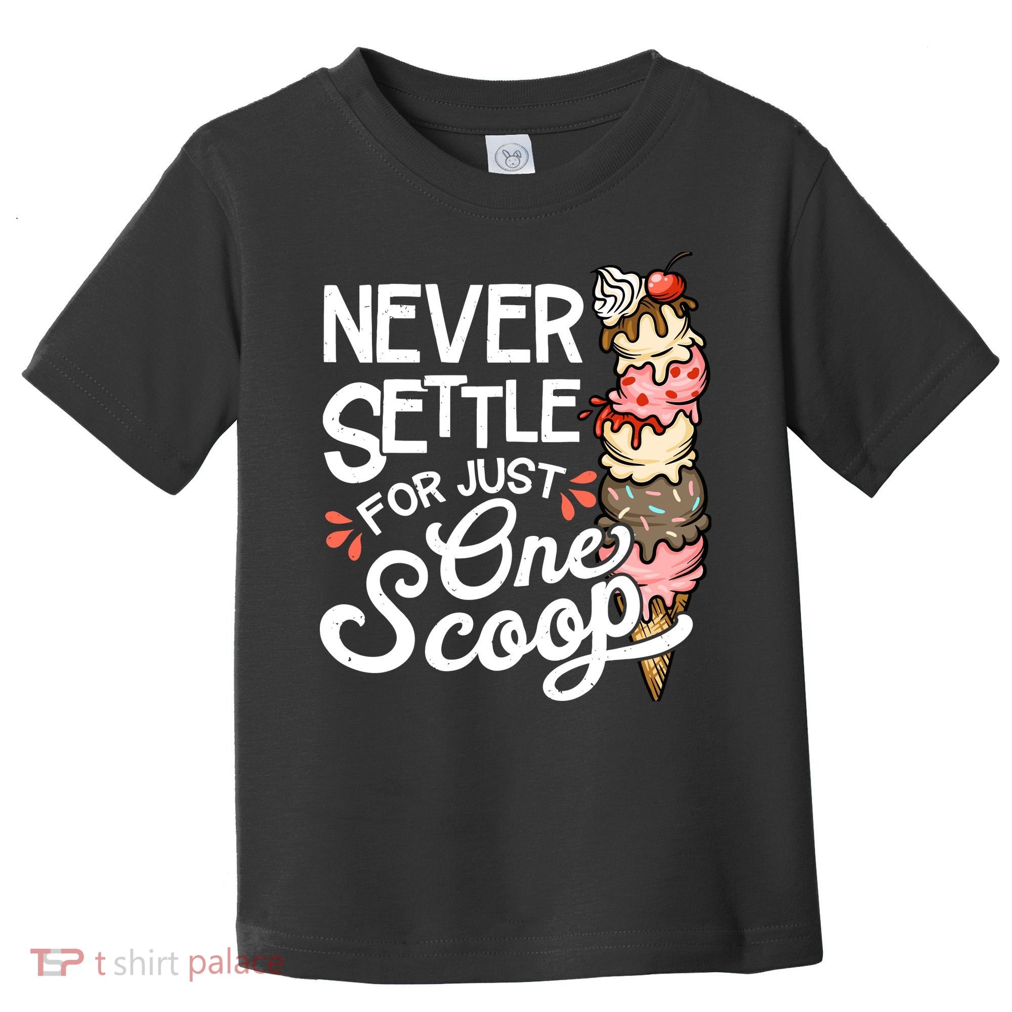 Ice Cream Lover Funny Dessert Lover Ice Cream Toddler T-Shirt