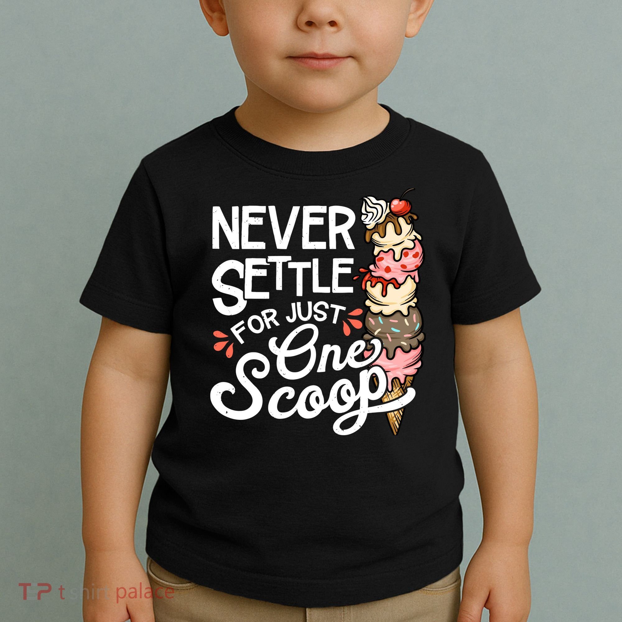 Ice Cream Lover Funny Dessert Lover Ice Cream Toddler T-Shirt