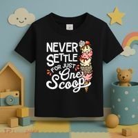 Ice Cream Lover Funny Dessert Lover Ice Cream Toddler T-Shirt thumb 3