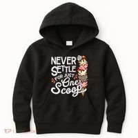 Ice Cream Lover Funny Dessert Lover Ice Cream Kids Hoodie thumb 0
