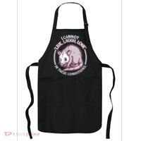 I Cannot Live Laugh Love In These Conditions Opossum Apron thumb 0
