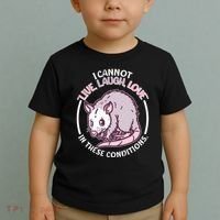 I Cannot Live Laugh Love In These Conditions Opossum Toddler T-Shirt thumb 2
