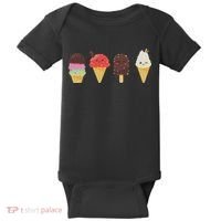 Ice Cream Lover For Summer Baby Bodysuit thumb 0