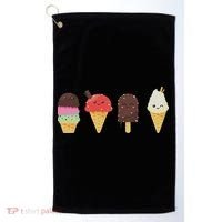 Ice Cream Lover For Summer Golf Towel thumb 0