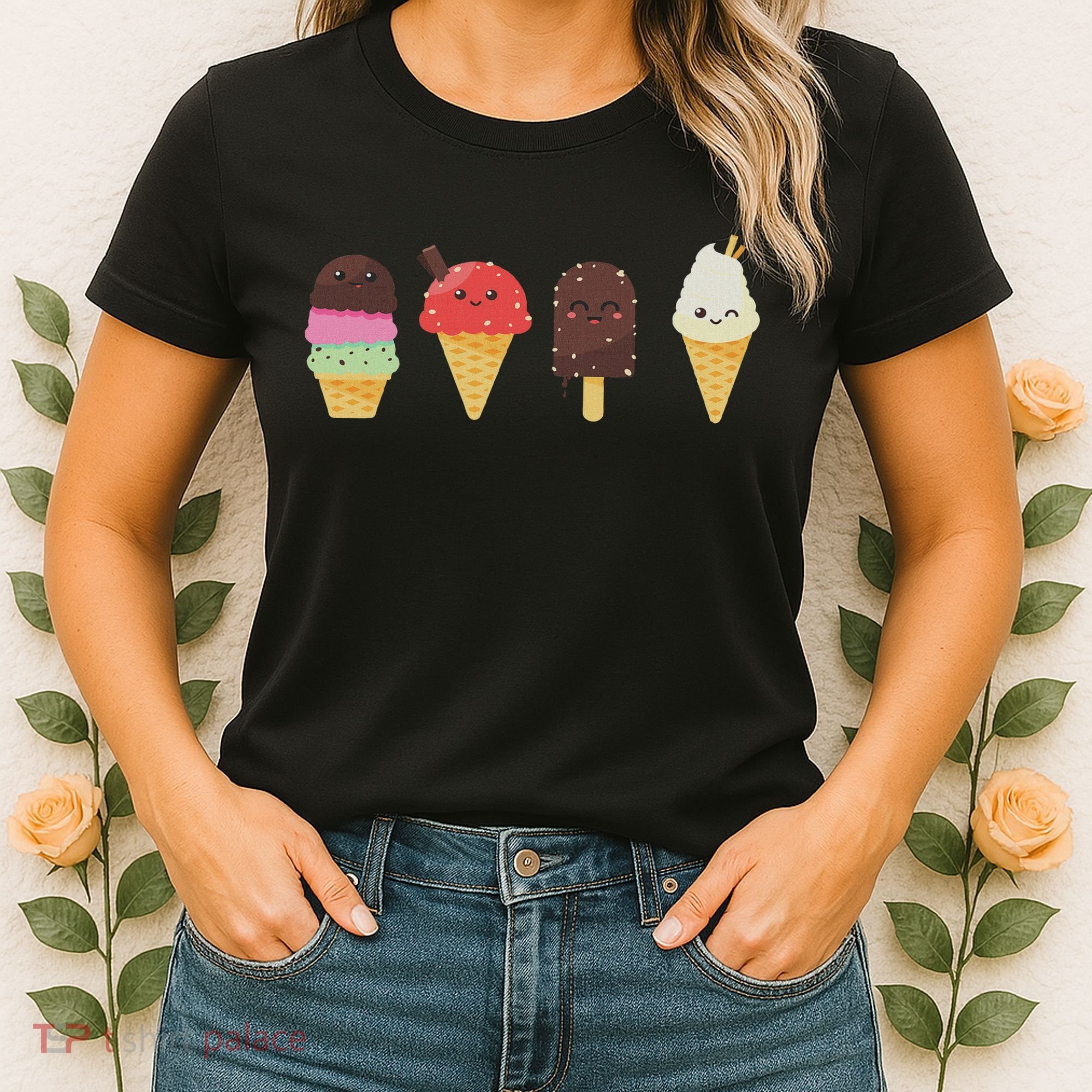 Ice Cream Lover For Summer Women's T-Shirt