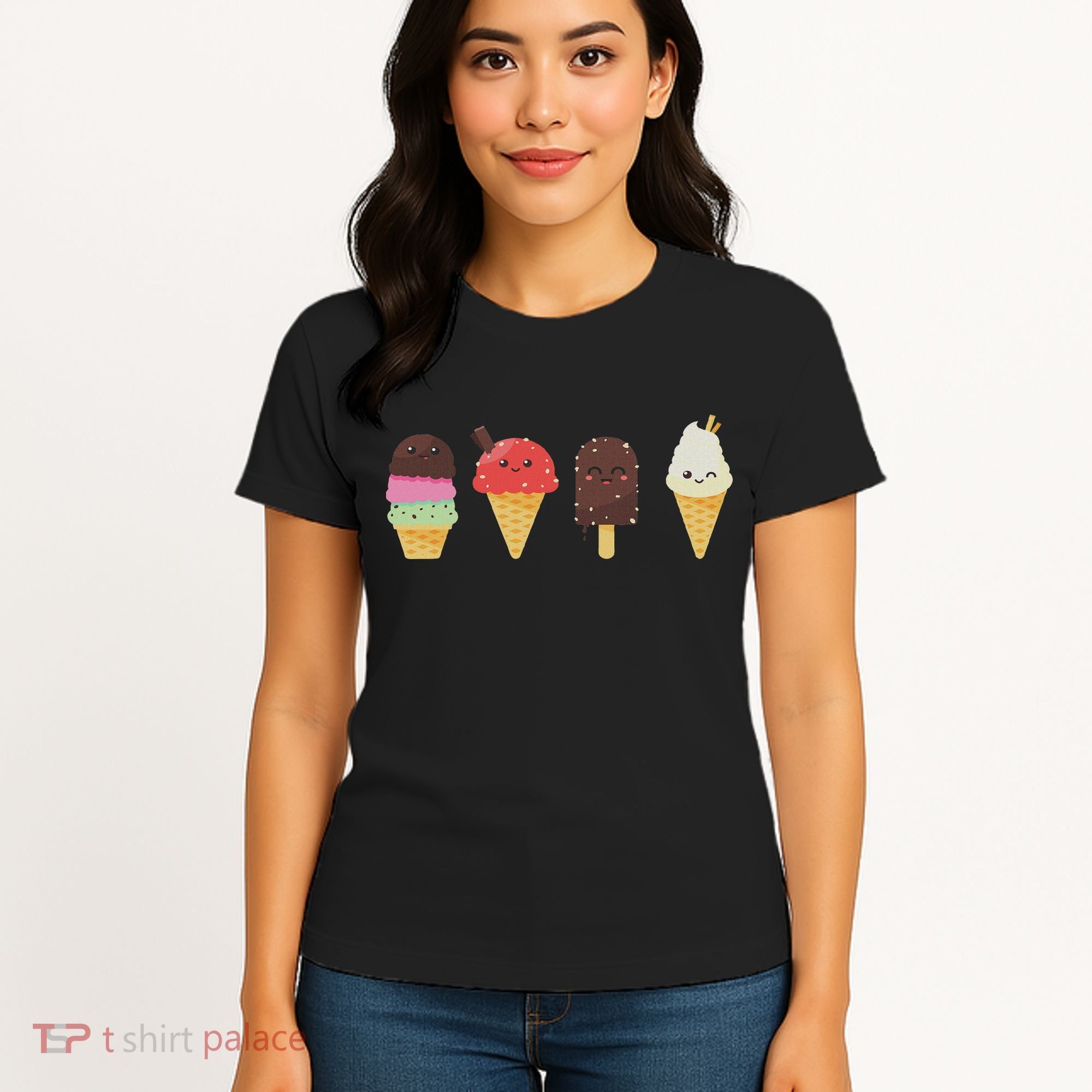 Ice Cream Lover For Summer Women's T-Shirt