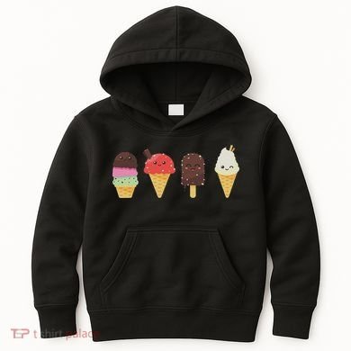 Ice Cream Lover For Summer Kids Hoodie