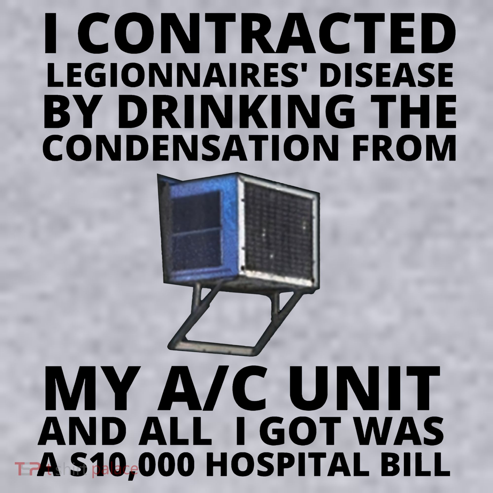 I Contracted Legionnaires' Disease By Drinking The Condensation From My AC Unit Women's Sweatshirt