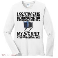 I Contracted Legionnaires' Disease By Drinking The Condensation From My AC Unit Women's Long Sleeve Shirt thumb 0