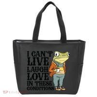 I CanT Live Laugh Love In These Conditions Tote Bag thumb 0
