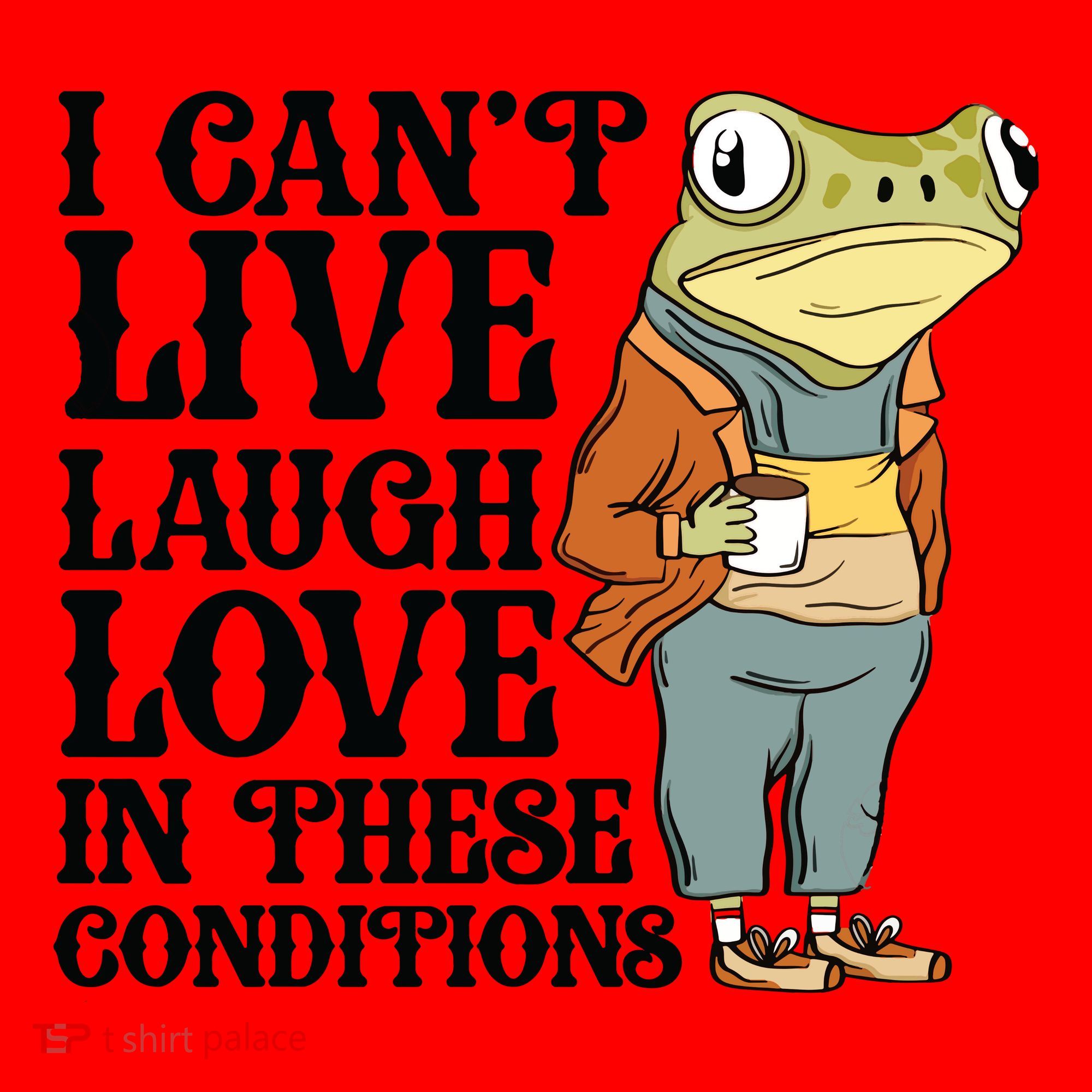 I CanT Live Laugh Love In These Conditions Santa Hat