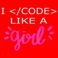 I Code Like A Girl Funny Binary Coding Computer Science Santa Hat thumb 1