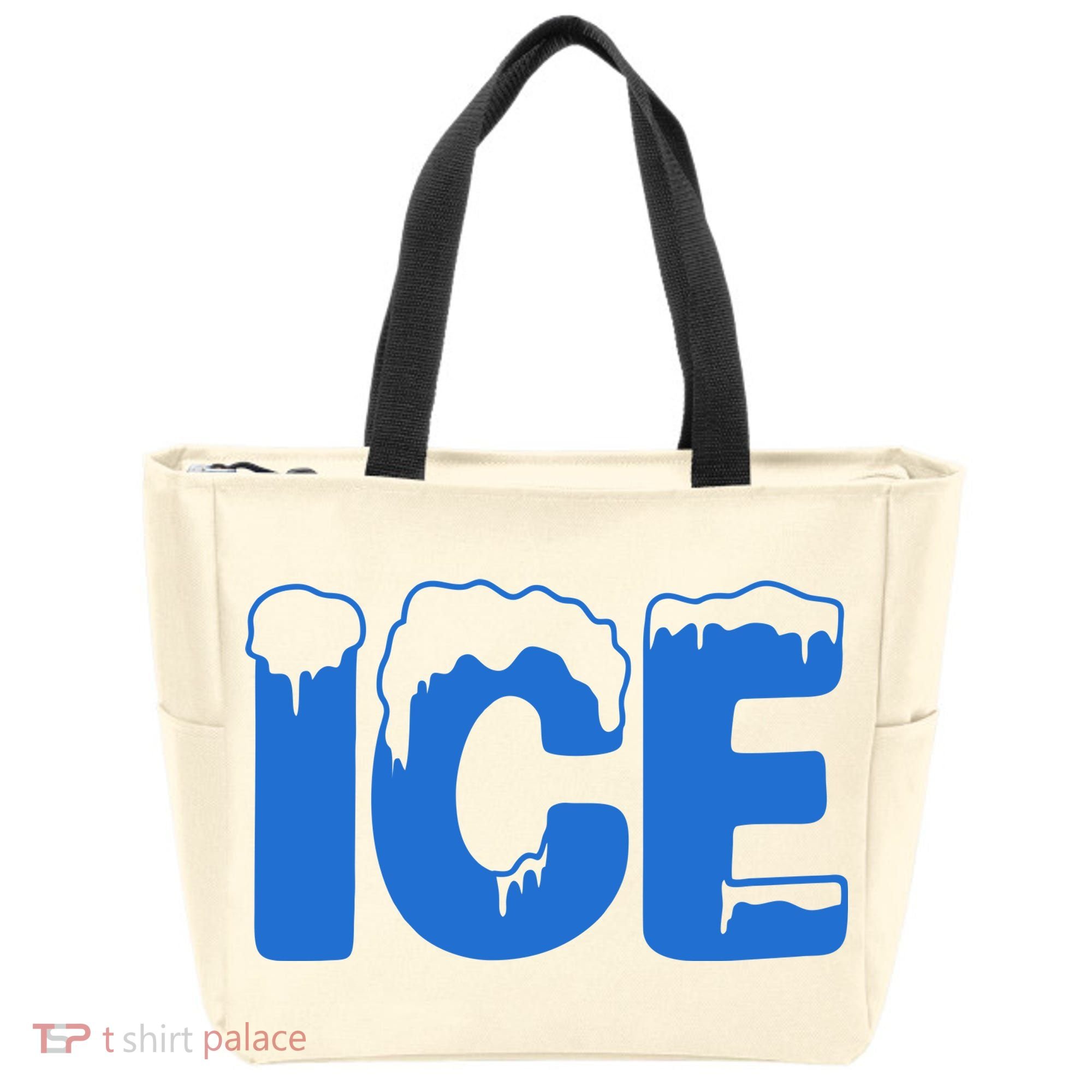 Ice Costume Logo Halloween Tote Bag