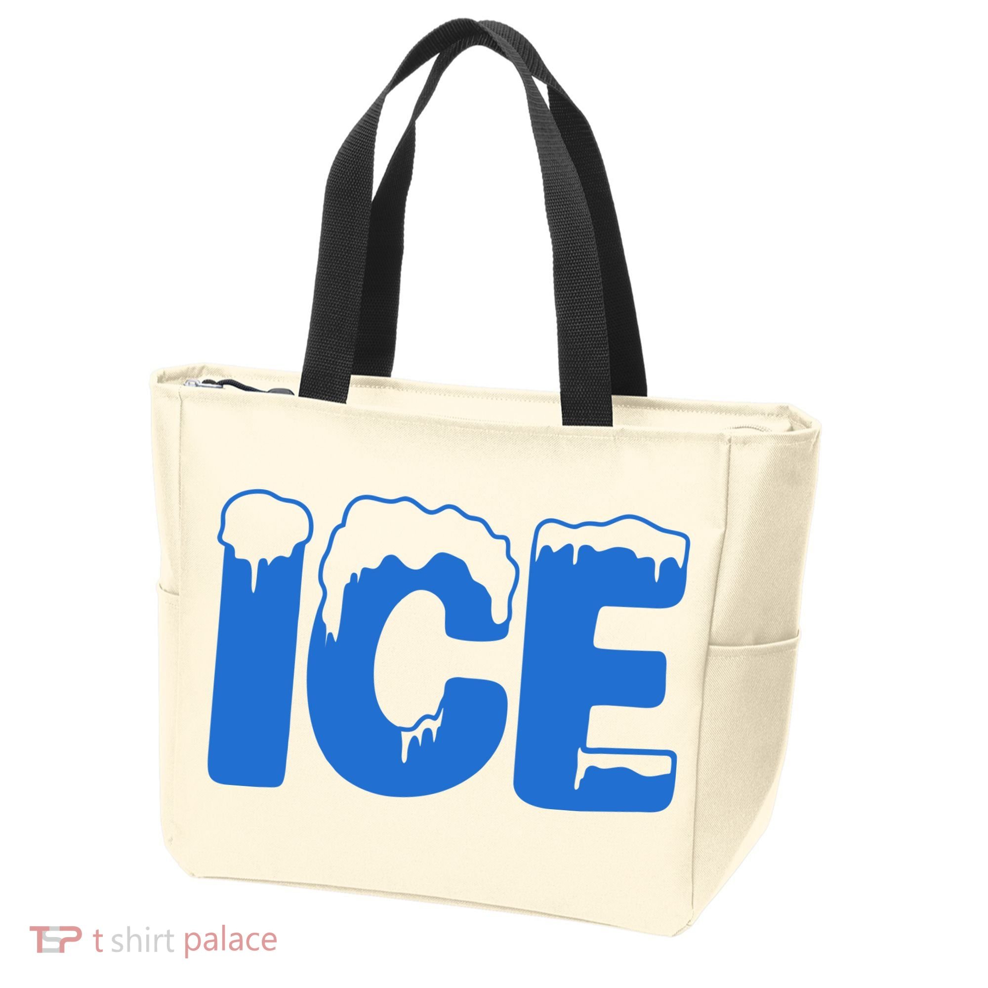 Ice Costume Logo Halloween Tote Bag