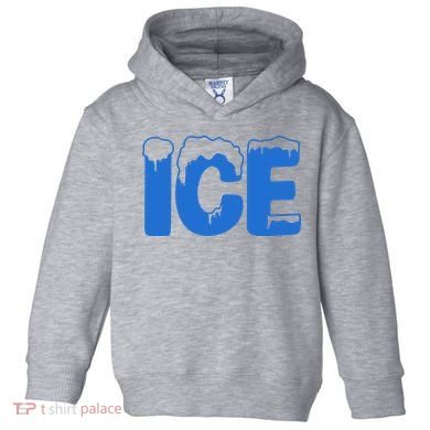 Ice Costume Logo Halloween Toddler Hoodie