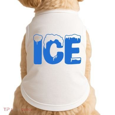 Ice Costume Logo Halloween Doggie Tank