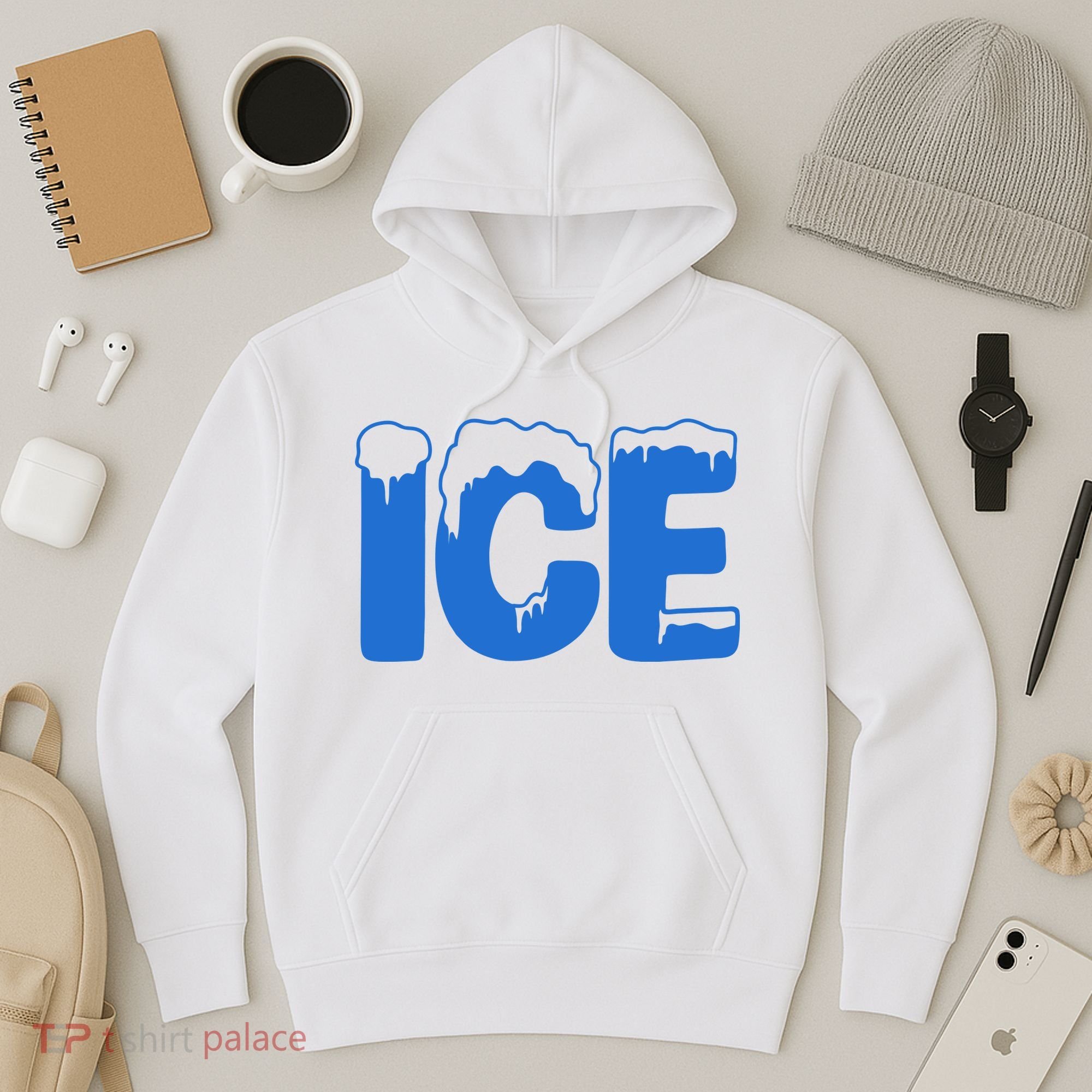 Ice Costume Logo Halloween Hoodie