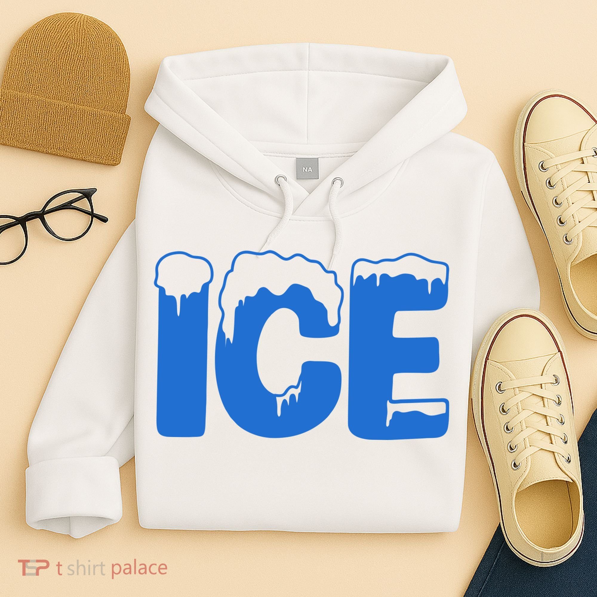 Ice Costume Logo Halloween Hoodie