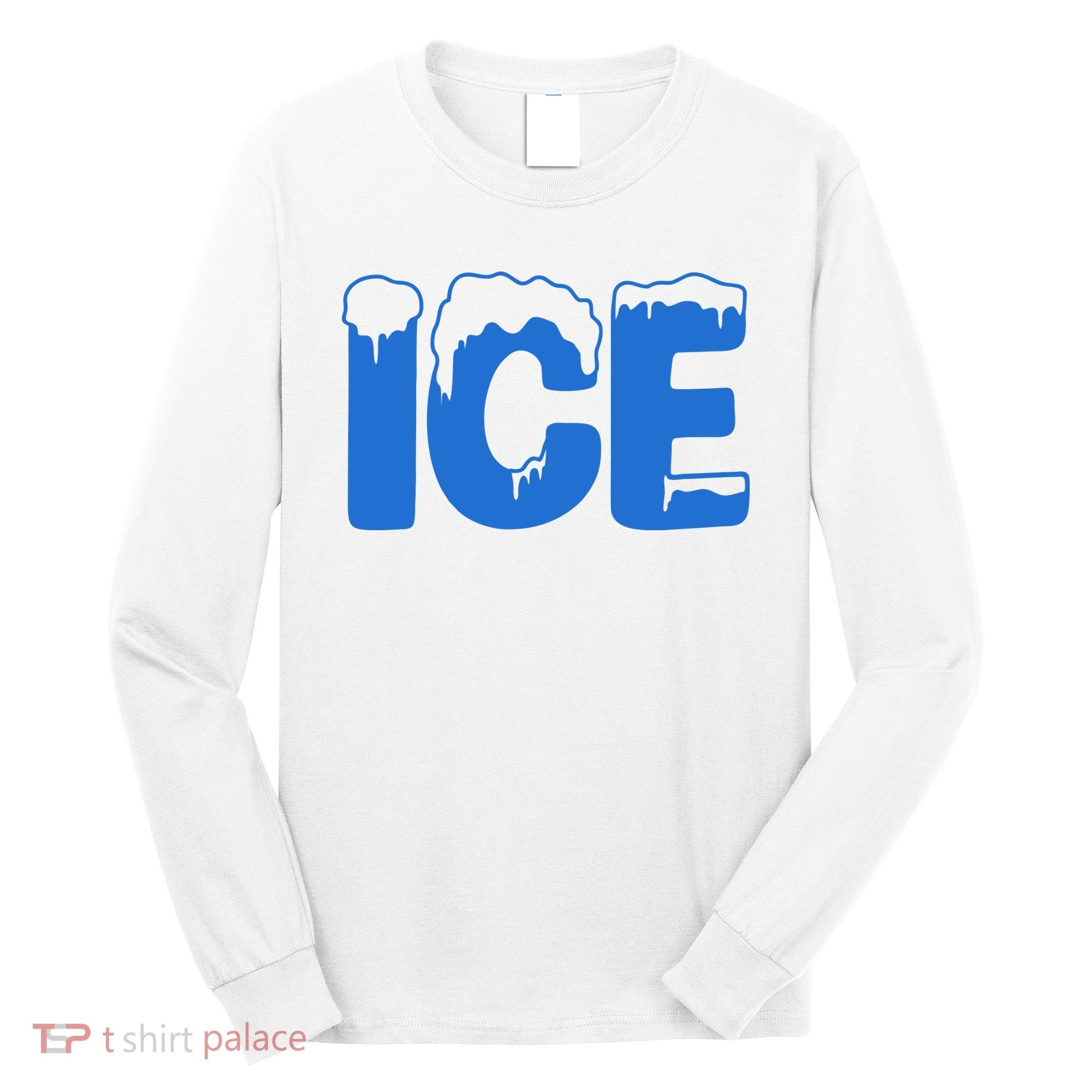 Ice Costume Logo Halloween Long Sleeve Shirt