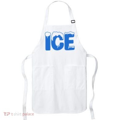 Ice Costume Logo Halloween Apron