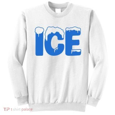 Ice Costume Logo Halloween Sweatshirt