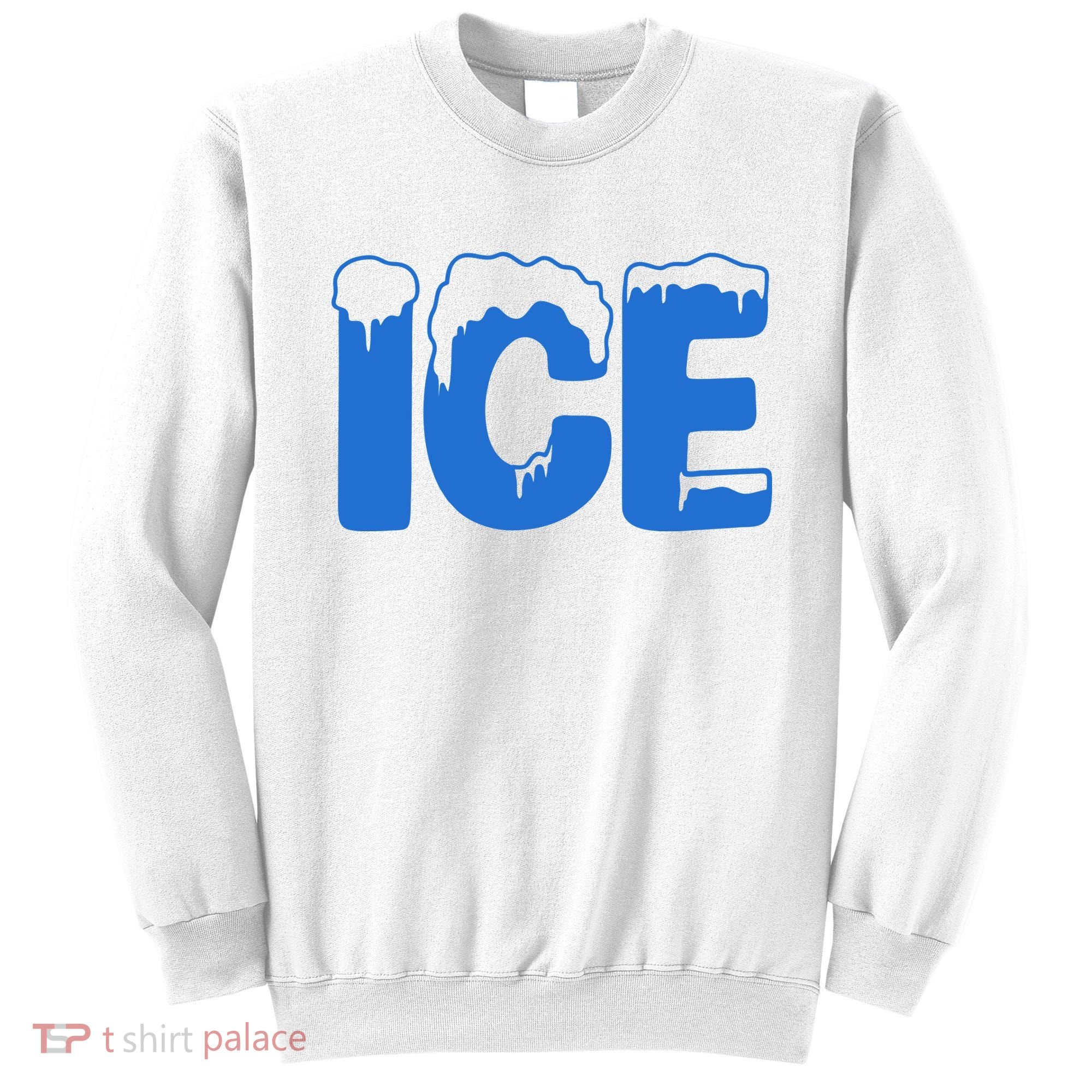 Ice Costume Logo Halloween Sweatshirt