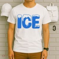 Ice Costume Logo Halloween T-Shirt thumb 6