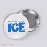 Ice Costume Logo Halloween Button thumb 0