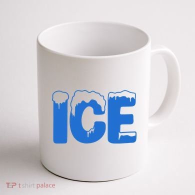 Ice Costume Logo Halloween Coffee Mug back