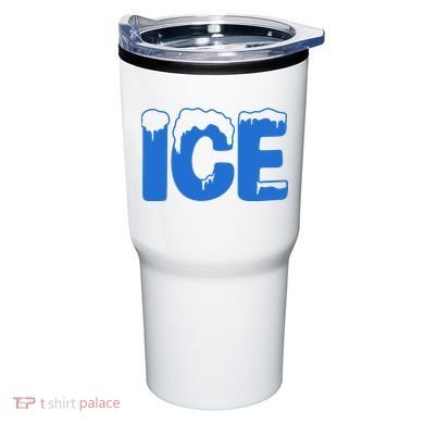 Ice Costume Logo Halloween Tumbler