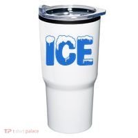 Ice Costume Logo Halloween Tumbler thumb 0